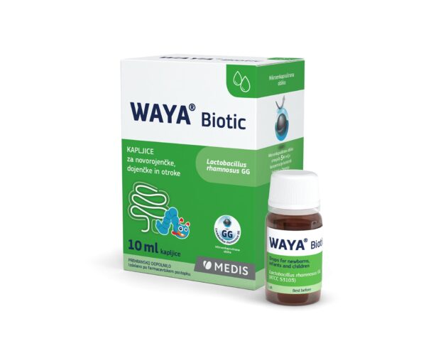 WAYA Biotic kapljice za novorojenčke, dojenčke in otroke, 10 ml