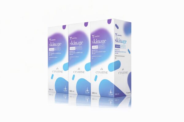 Yasenka SkinAge Hair Boost tekočina, 3 x 500 ml