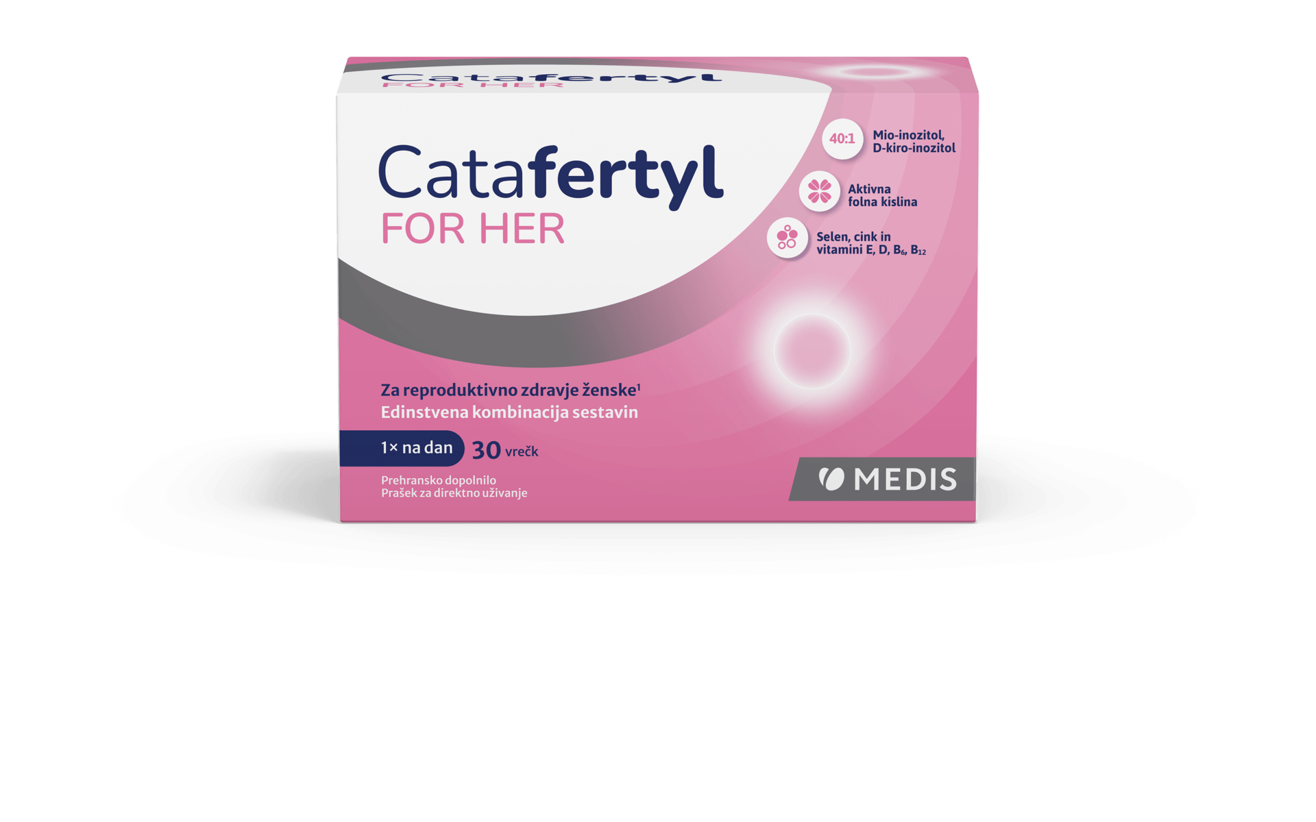 Catafertyl FOR HER prašek za direktno uporabo, 30 vrečk