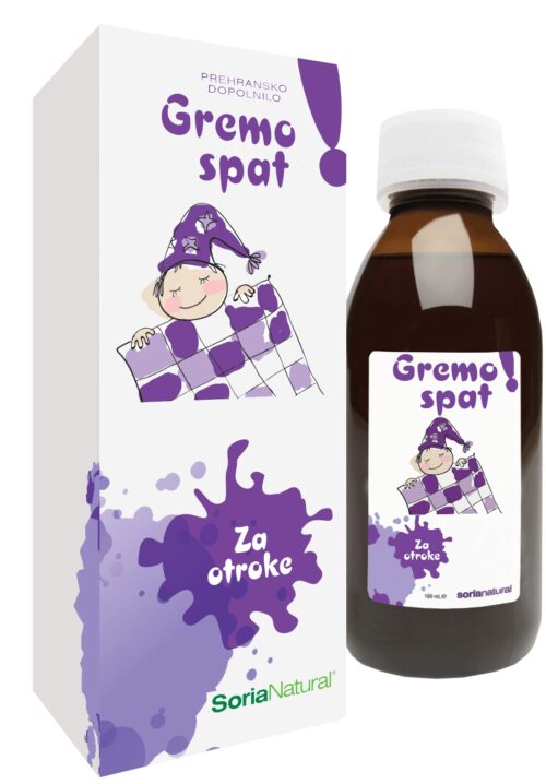 Soria Natural Gremo spat! sirup za otroke, 150 ml