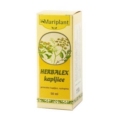 Mariplant Herbalex kapljice, 50 ml