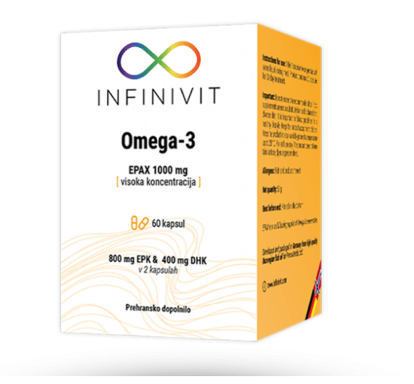 Infinivit Omega-3 kapsule, 60 kapsul