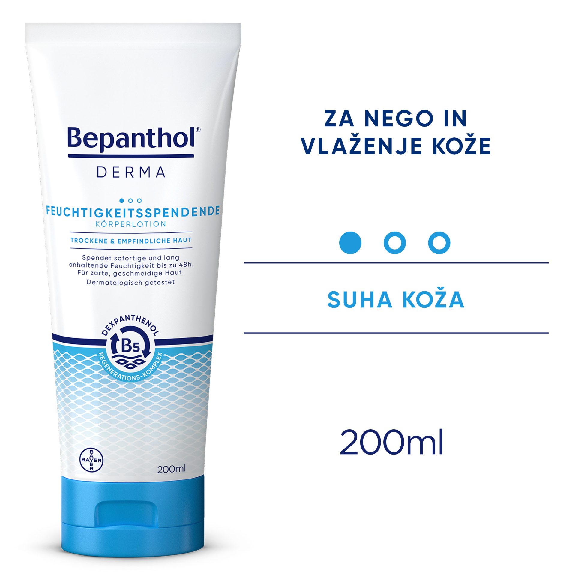 Bepanthol Derma vlažilni losjon za telo, 200 ml