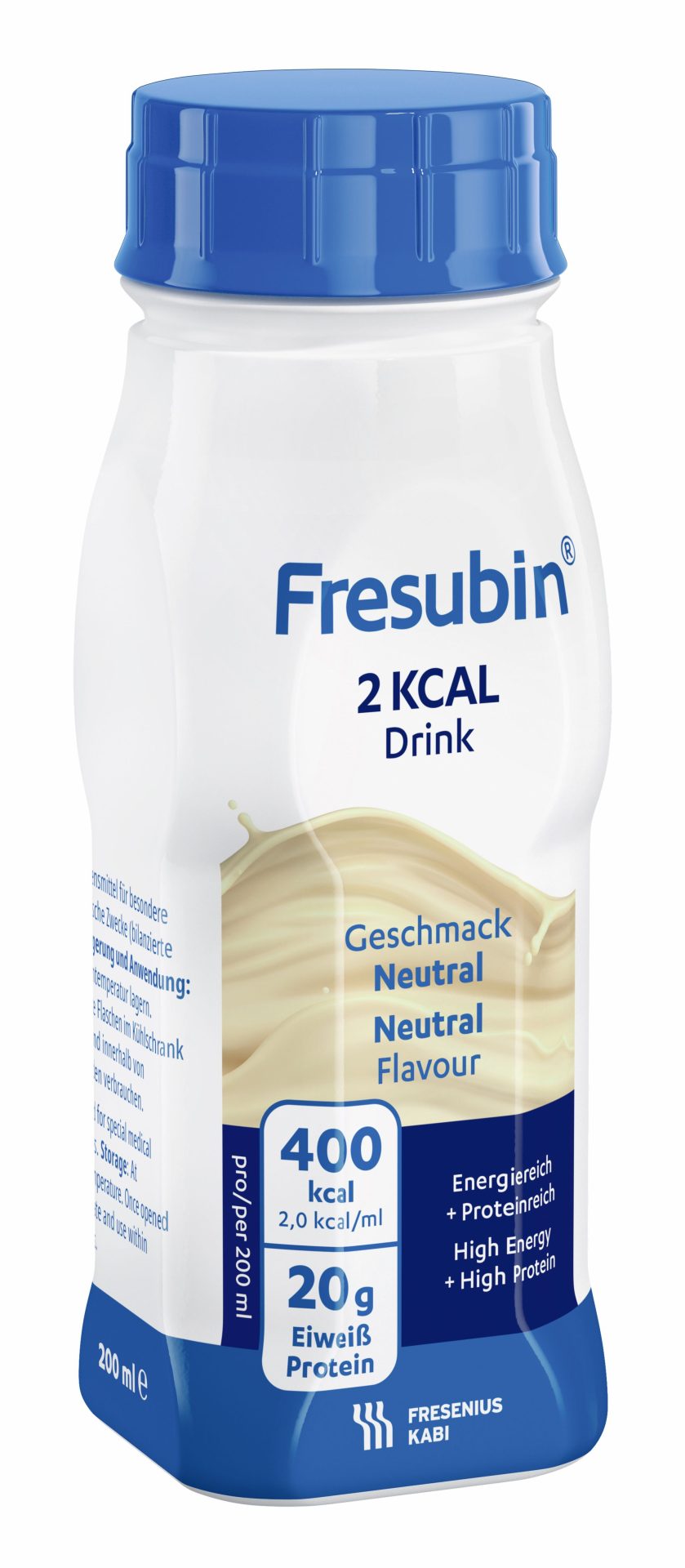 Fresubin 2 kcal DRINK – okus nevtralen, 4 x 200 ml