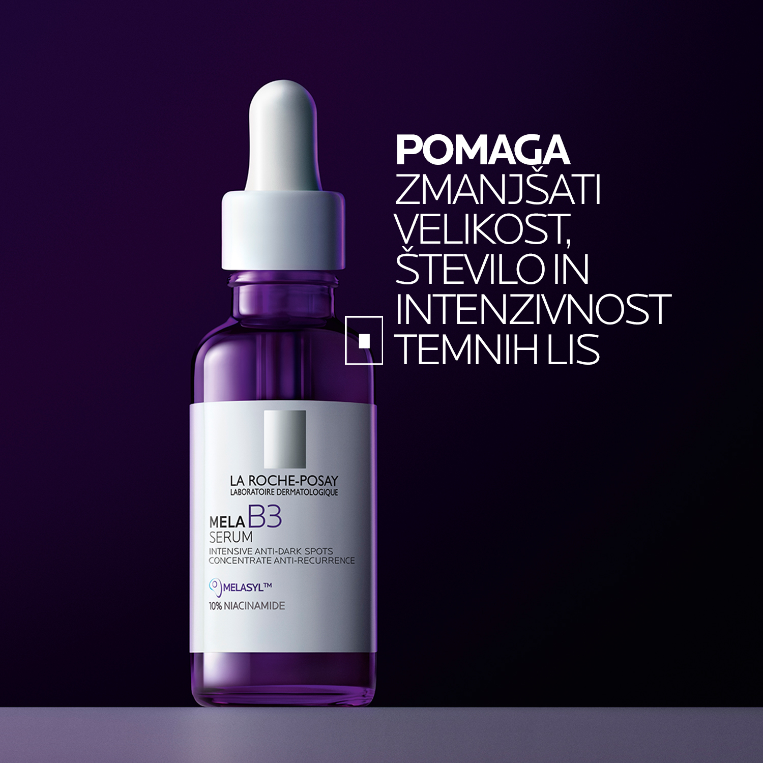 Mela B3 serum proti temnim lisam in njihovim ponovitvam – La Roche-Posay, 30 ml