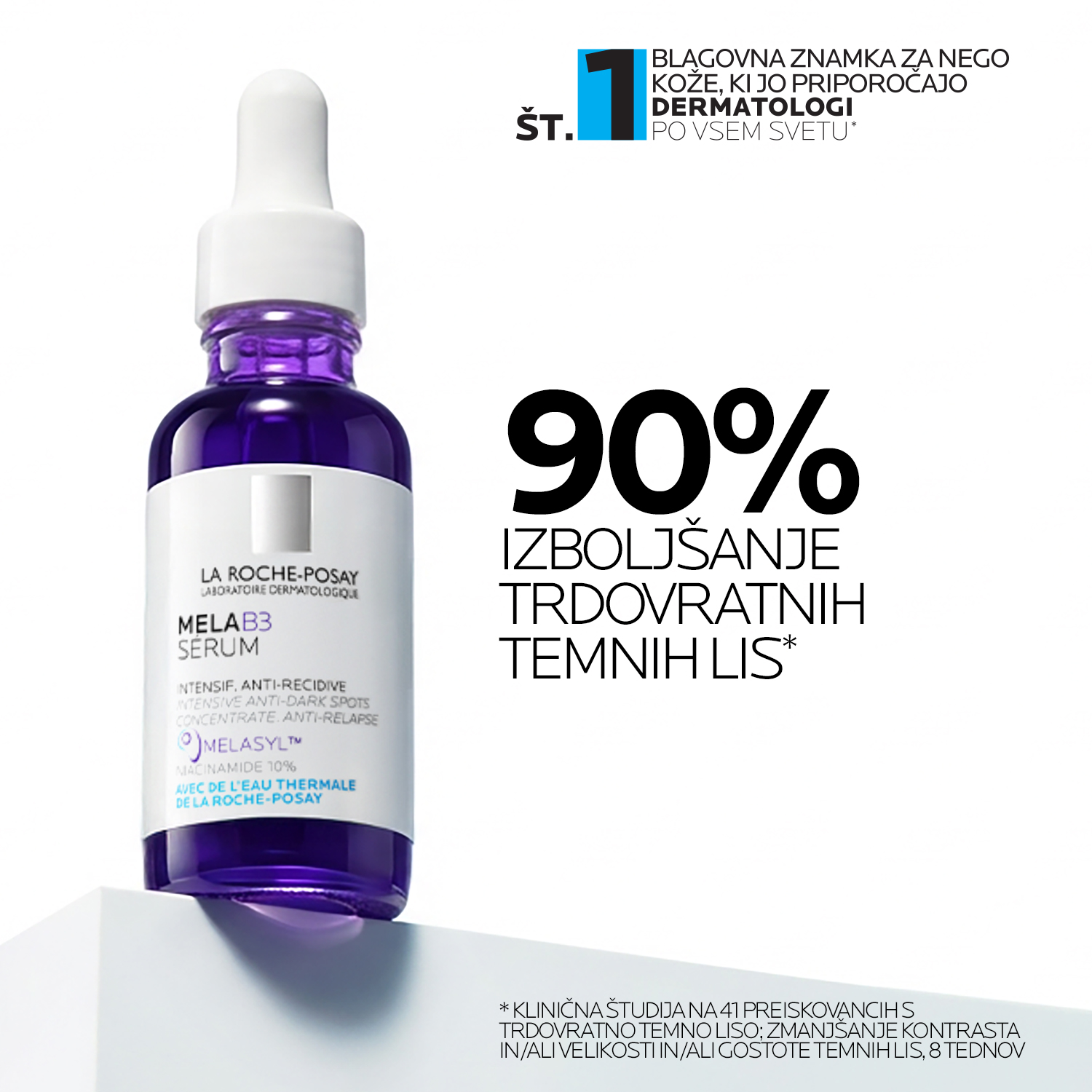 Mela B3 serum proti temnim lisam in njihovim ponovitvam – La Roche-Posay, 30 ml