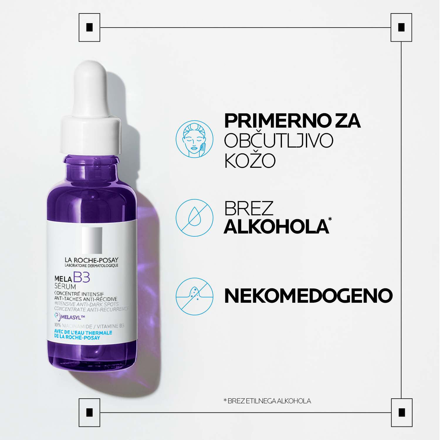 Mela B3 serum proti temnim lisam in njihovim ponovitvam – La Roche-Posay, 30 ml