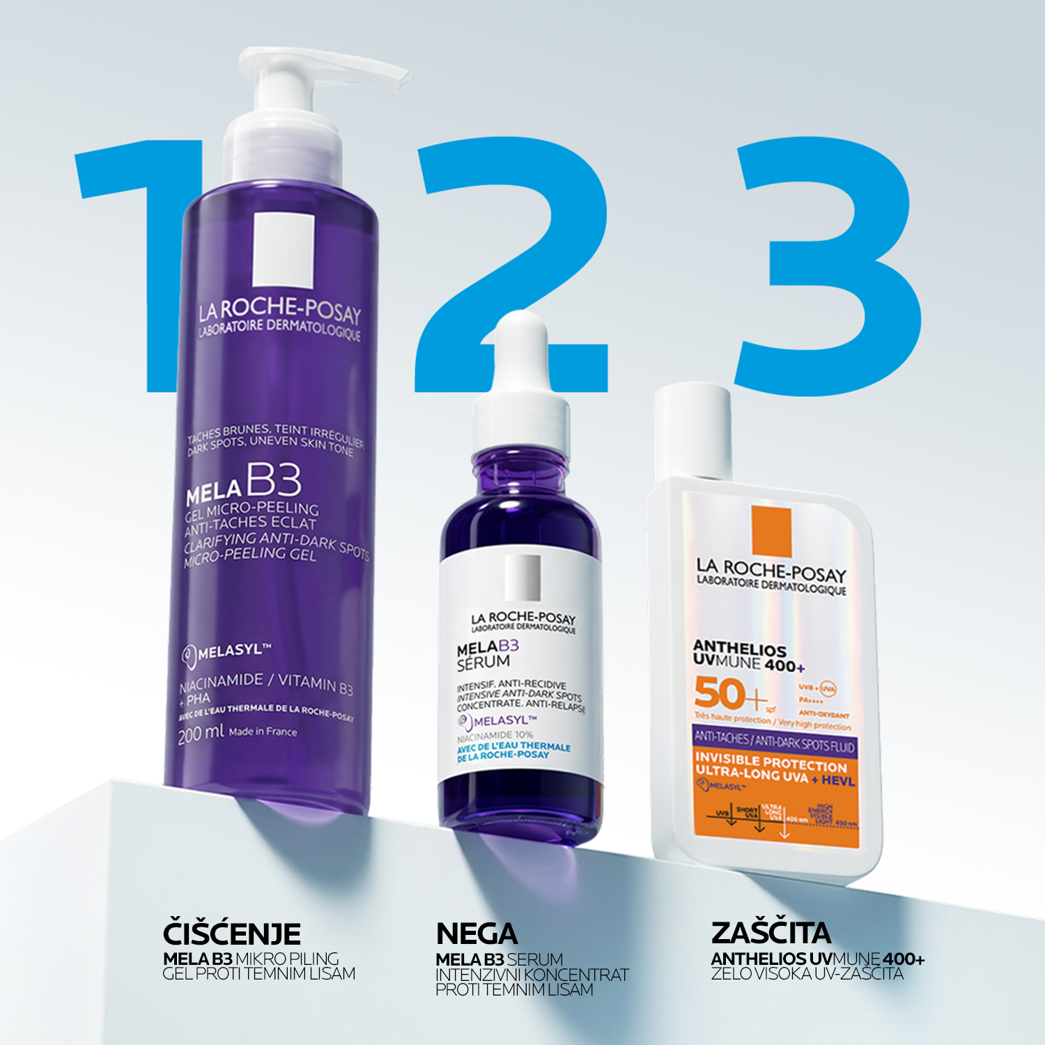 Mela B3 serum proti temnim lisam in njihovim ponovitvam – La Roche-Posay, 30 ml