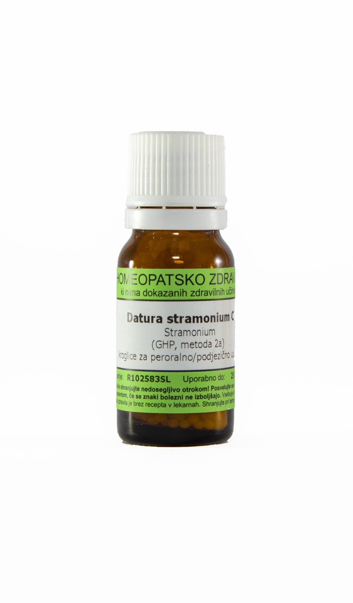 Datura stramonium homeopatske kroglice C30, 10 g