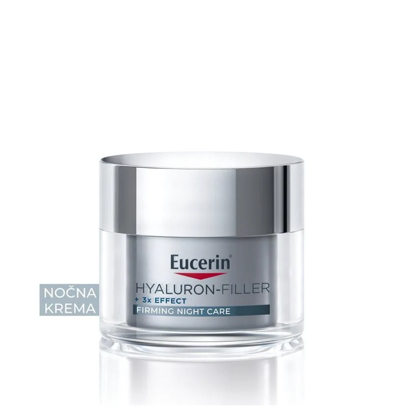 Eucerin Hyaluron-Filler + 3x Effect nočna krema, 50 ml