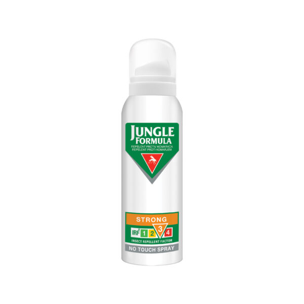 Jungle Formula Strong No Touch repelent proti komarjem in klopom v pršilu, 125 ml