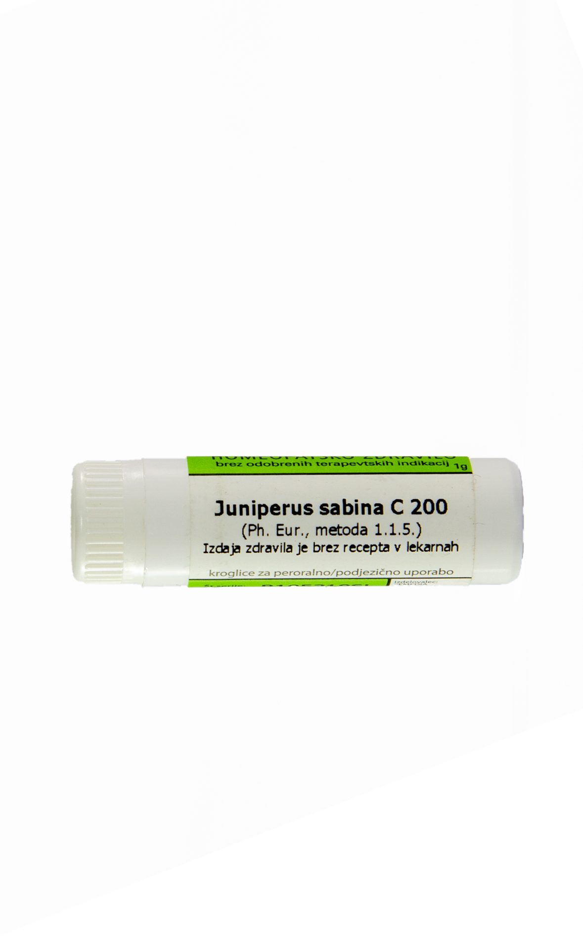 Juniperus sabina homeopatske kroglice C30, 10 g