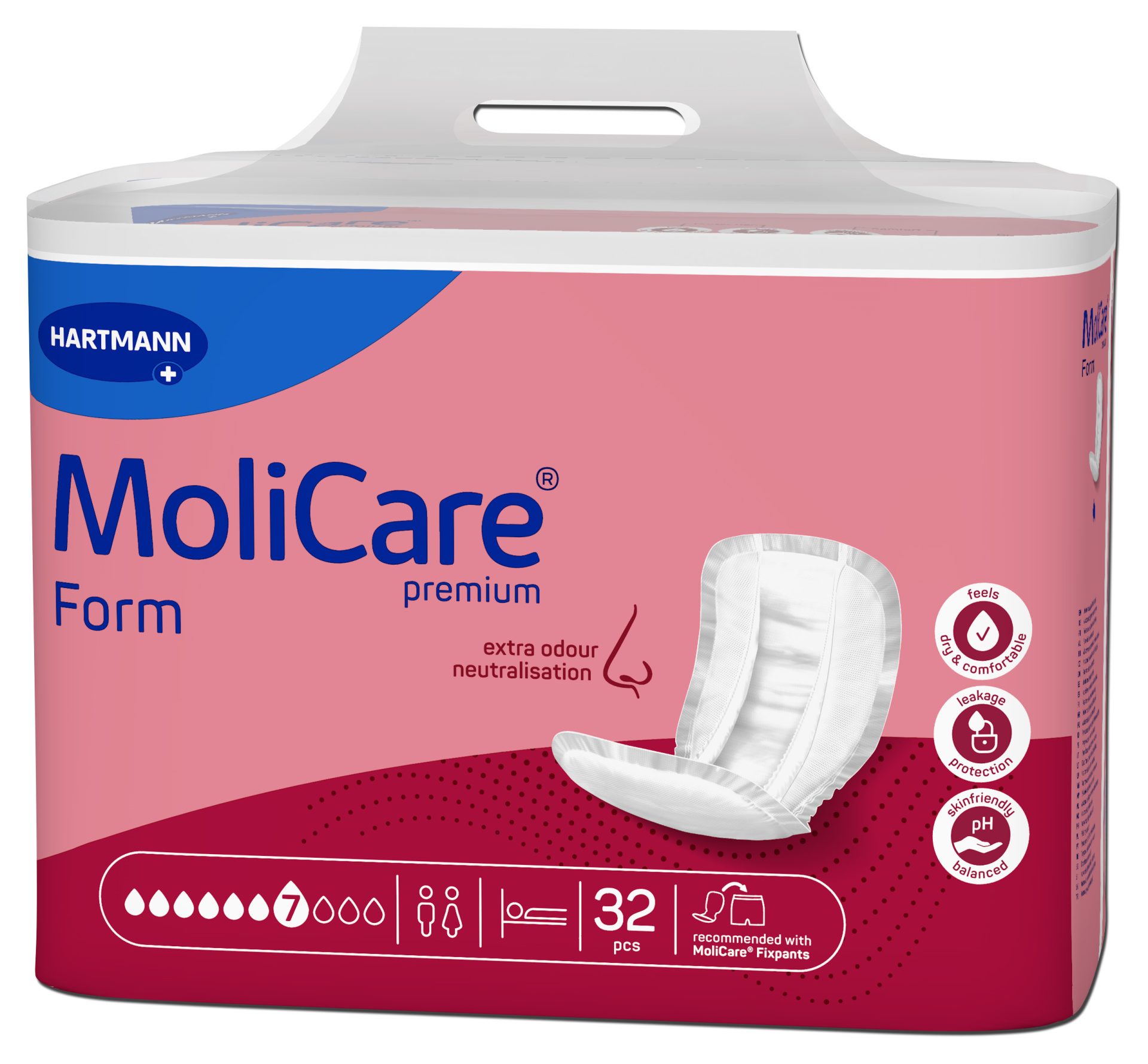 MoliCare Premium Form predloge 7 kapljic, 32 predlog