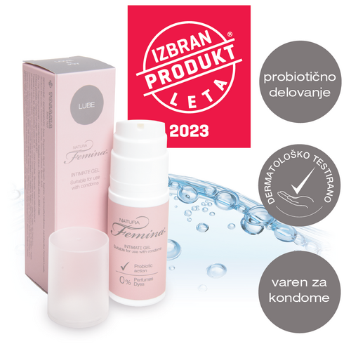 Natura Femina Lube Intimni vlažilni gel s probiotiki, 50 ml