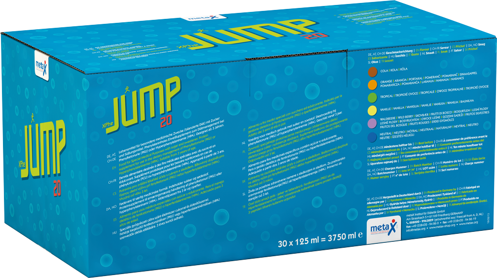 Metax XPhe Jump 20 okus gozdni sadeži, 30 vrečk
