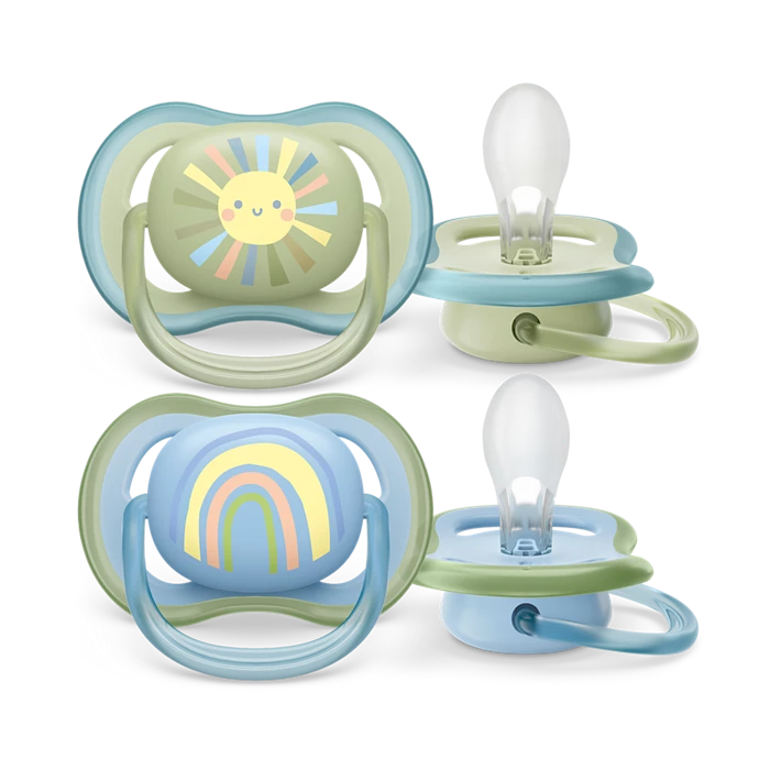 Philips Avent ultra air duda (0 -6 mesecev), 2 dudi