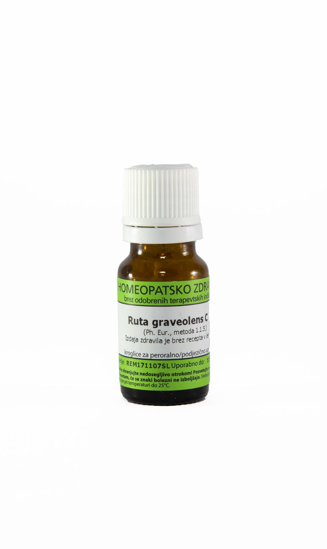 Ruta graveolens C200 homeopatske kroglice, 1 g