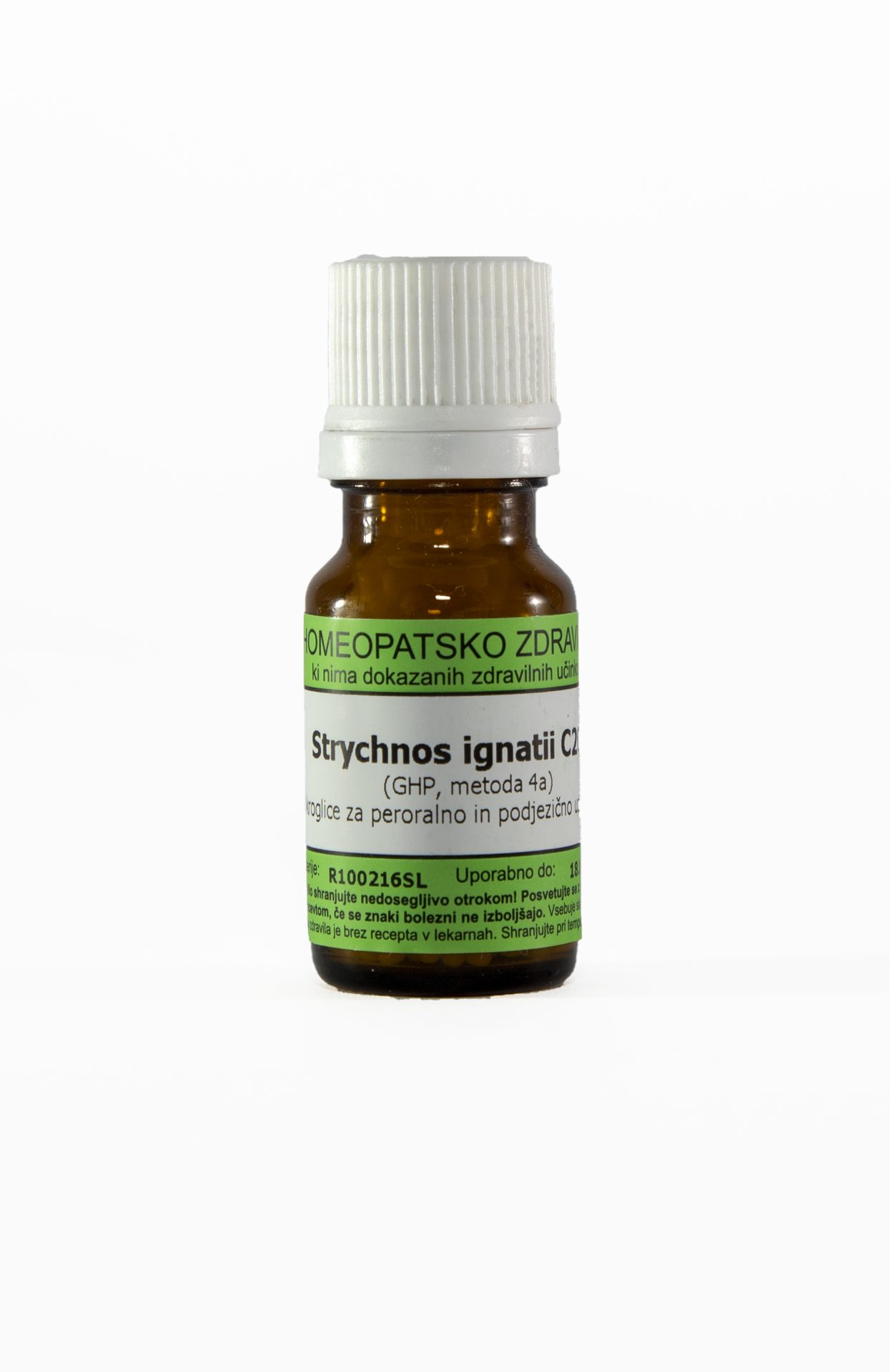 Strychnos ignatii C200 homeopatske kroglice, 10 g