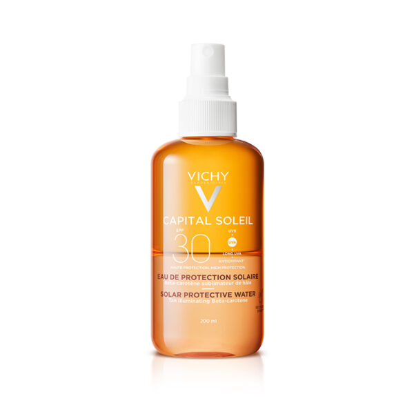 Vichy Capital Soleil Tonirana vodica za zaščito pred soncem ZF 30, 200 ml