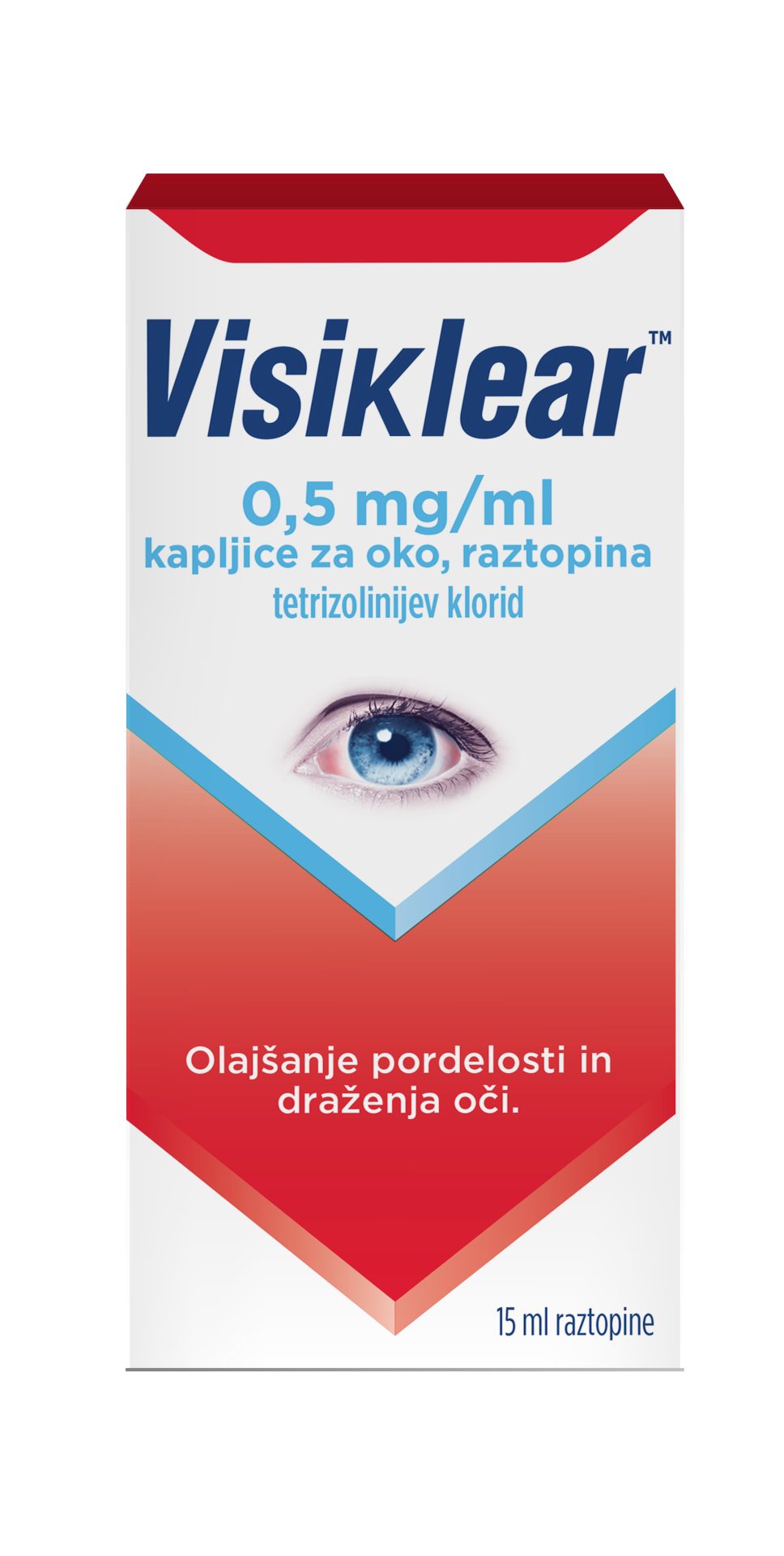 Visiklear 0,5 mg/ml kapljice za oko, 15 ml