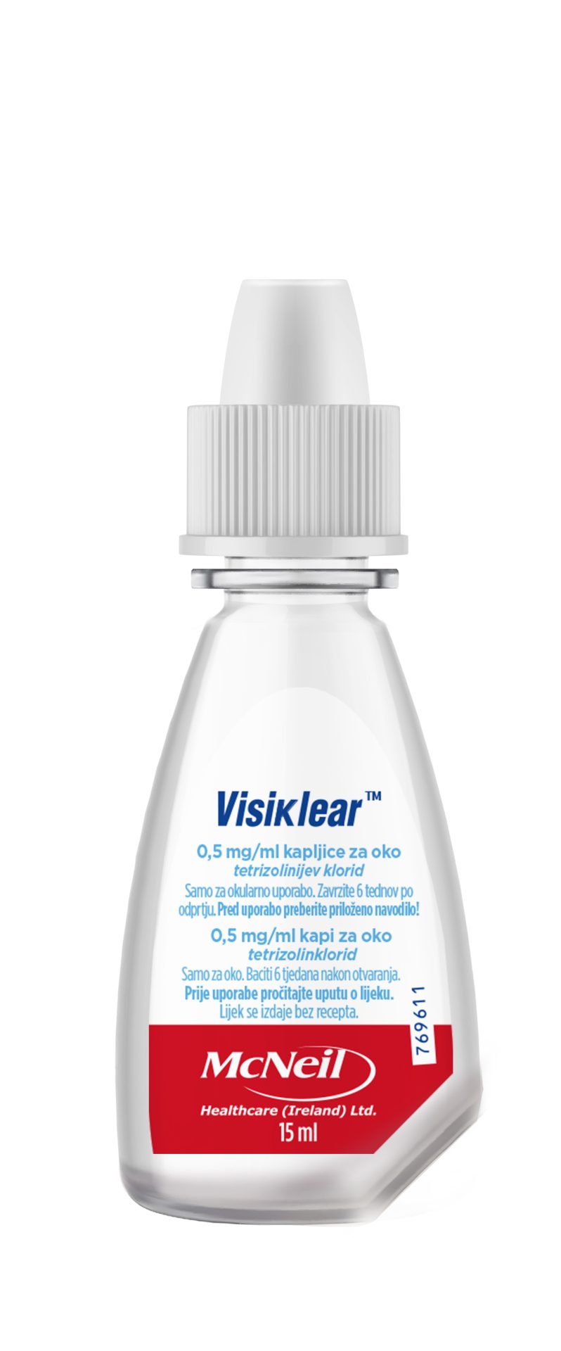 Visiklear 0,5 mg/ml kapljice za oko, 15 ml