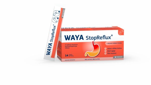 WAYA StopReflux tekoča peroralna suspenzija, 14 vrečk