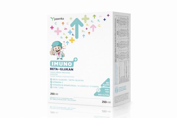 Yasenka Imuno beta-glukan sirup, 2 x 125 ml