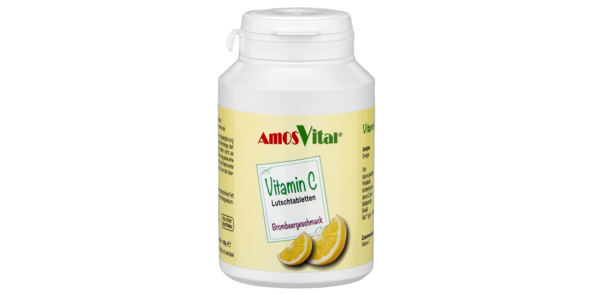 Amos Vital Vitamin C 180 mg, 50 pastil