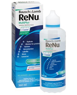 ReNu MultiPlus raztopina za mehke kontaktne leče, 360 ml