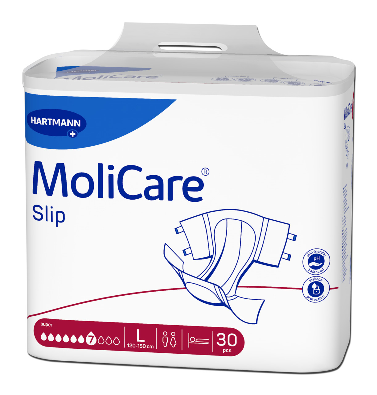 MoliCare Slip Super hlačne predloge – Large, 30 predlog