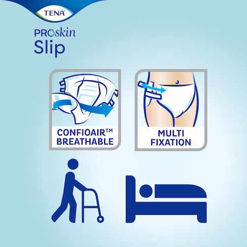 Tena Slip Proskin Super hlačne predloge za težko in zelo težko inkontinenco – velikost XL, 28 predlog