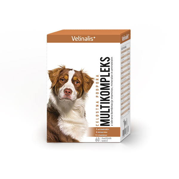 Vetinalis+ Multikompleks za pse,  60 žvečljivih tablet
