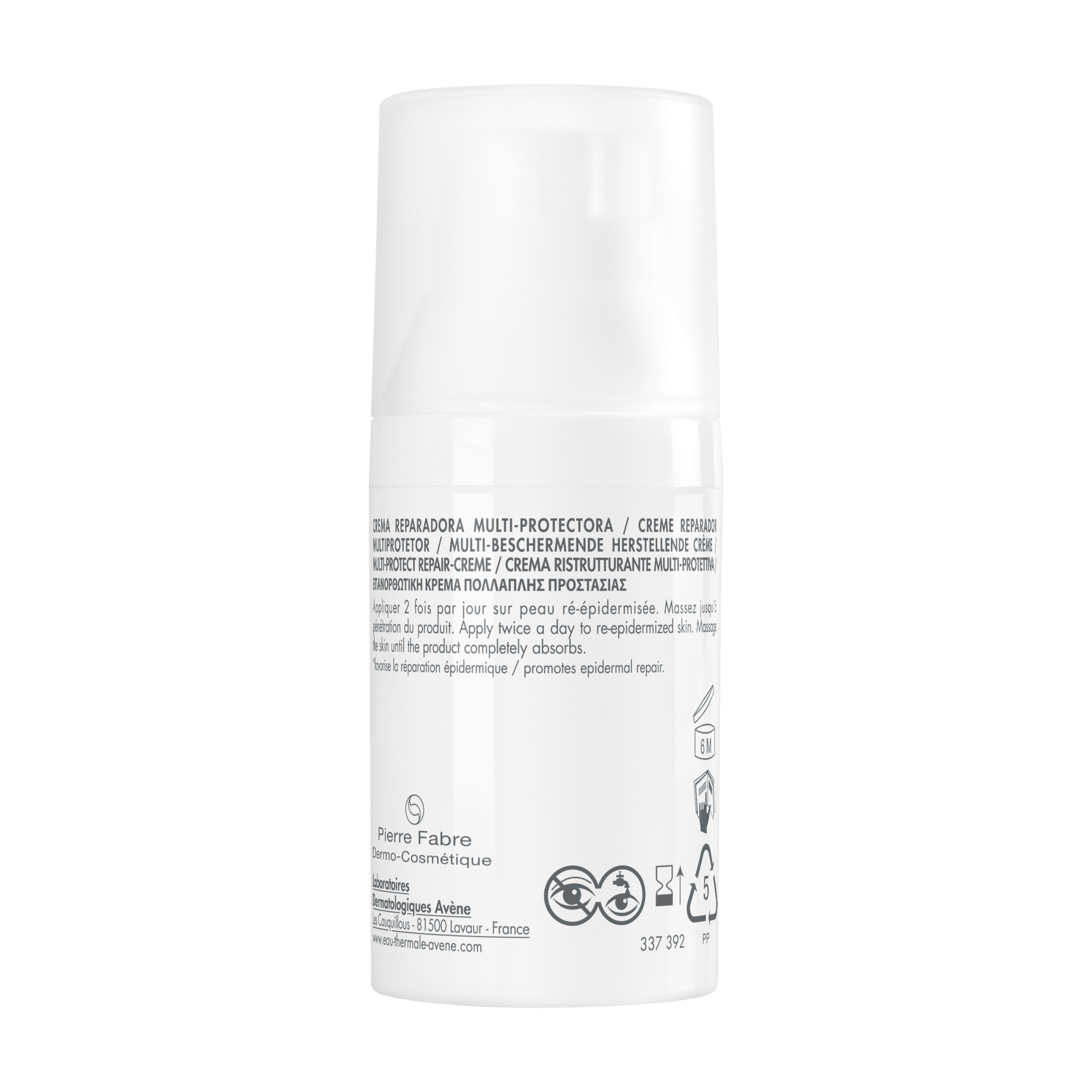 Avène Cicalfate+ Zaščitna obnavljajoča krema ZF50+, 30 ml