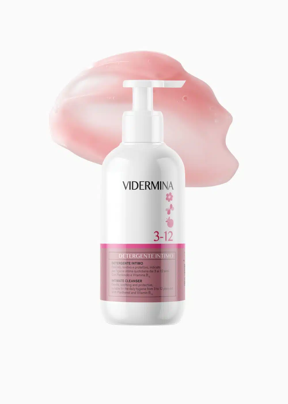 Vidermina 3-12 intimna čistilna raztopina, 250 ml