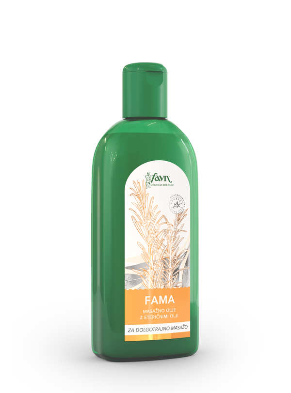 Favn Fama masažno olje, 250 ml
