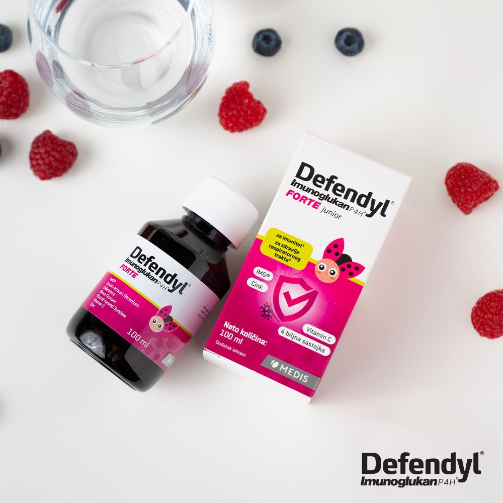 Defendyl-Imunoglukan P4H Forte Junior sirup, 100 ml