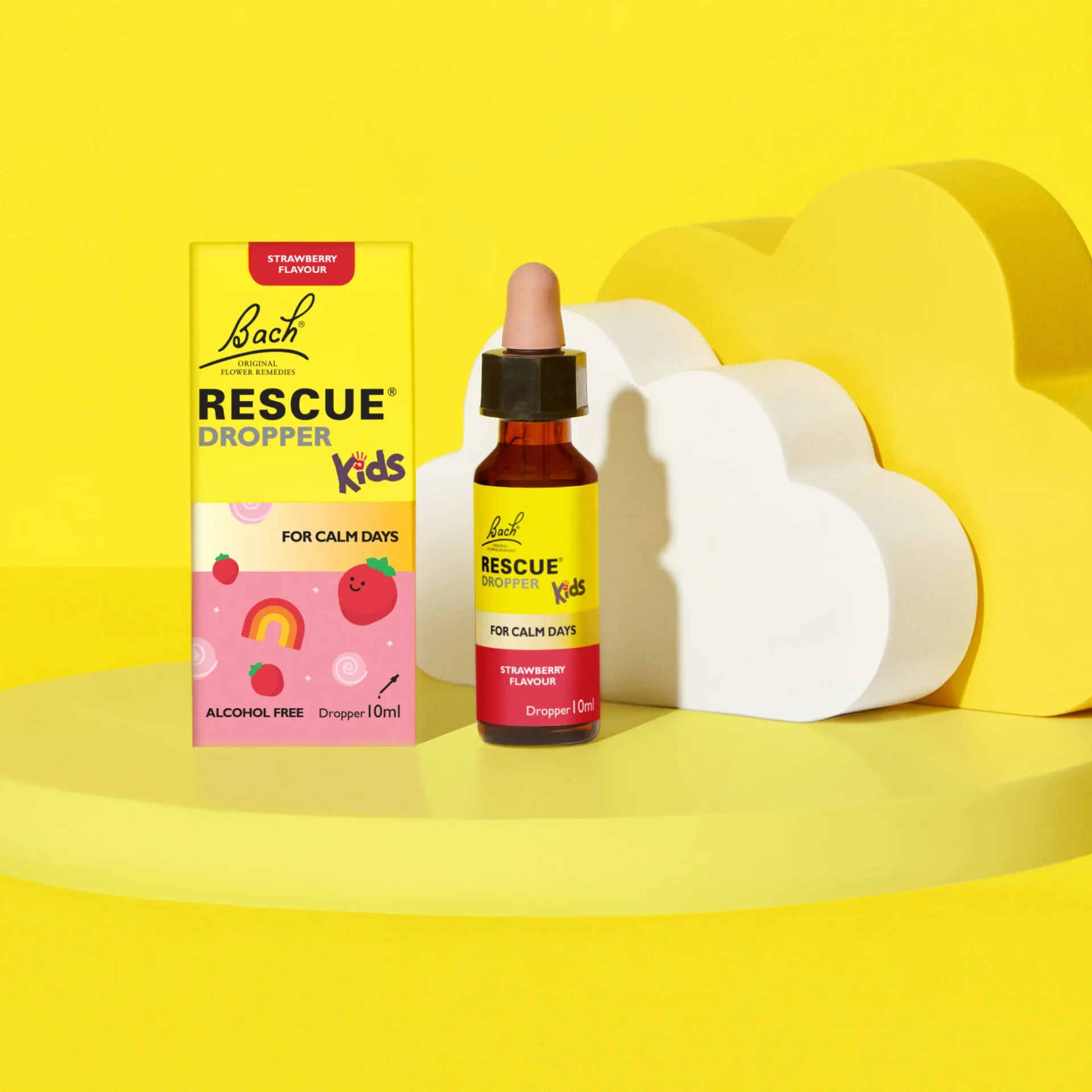 Bach Rescue Kids kapljice za otroke – okus jagoda, 10 ml