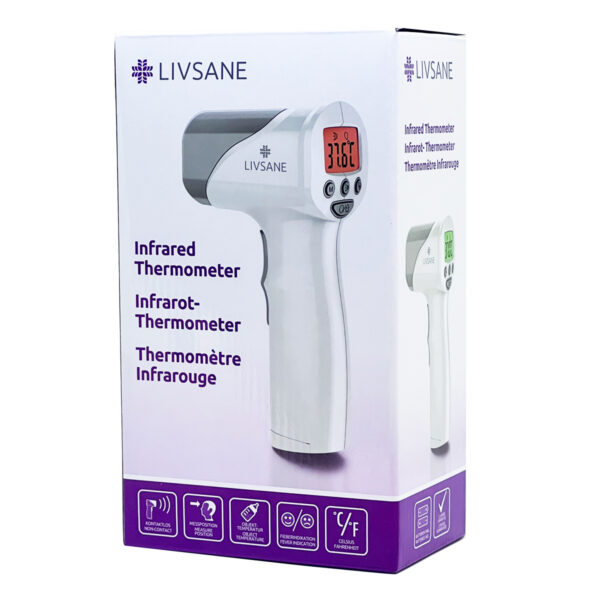 Livsane infrardeči brezkontaktni termometer