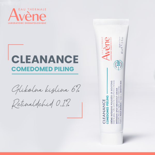 Avène Cleanance Comedomed piling, 40 ml