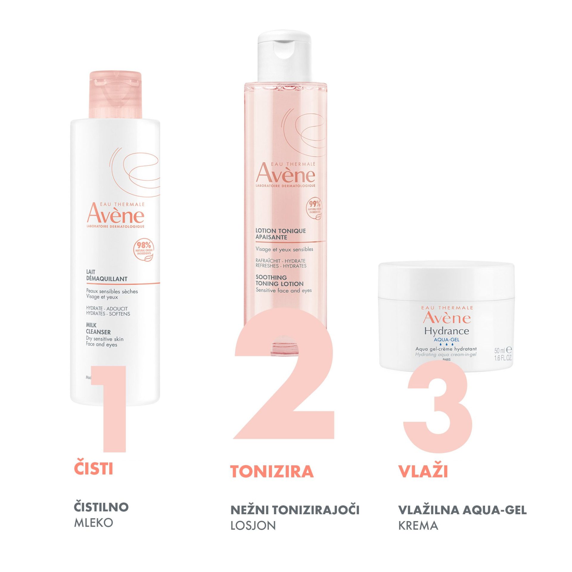 Avène Pomirjujoči tonizirajoči losjon, 200 ml