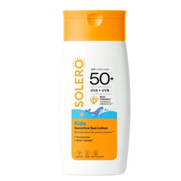 Solero Kids losjon za zaščito pred soncem za otroke ZF 50+, 200 ml