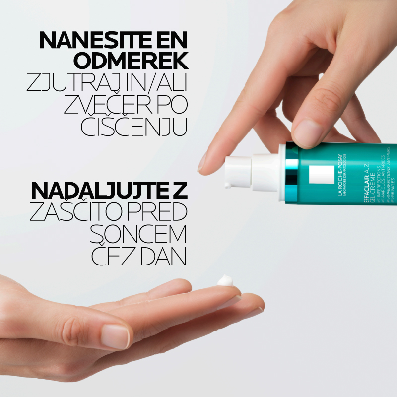 LRP Effaclar A.Z. gel krema proti nepravilnostim, 40 ml