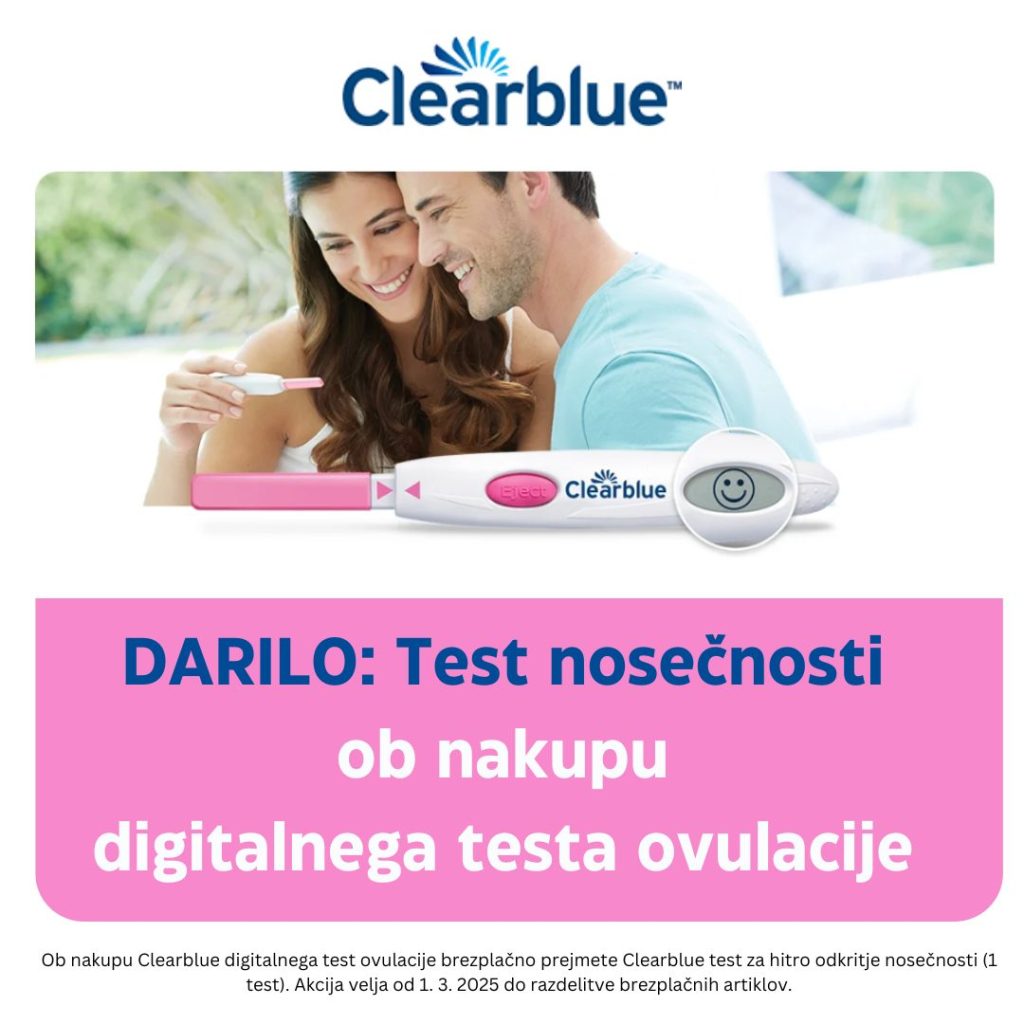 Ob nakupu digitalnega testa ovluacije prejmete test nosečnosti GRATIS (1)