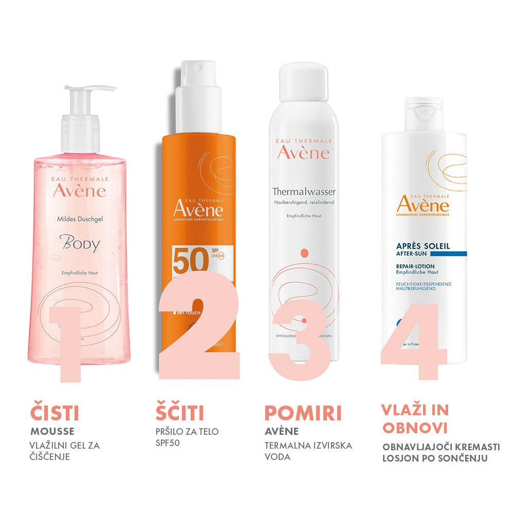 Avène Sun visoka zaščita pred soncem pršilo ZF50, 200 ml