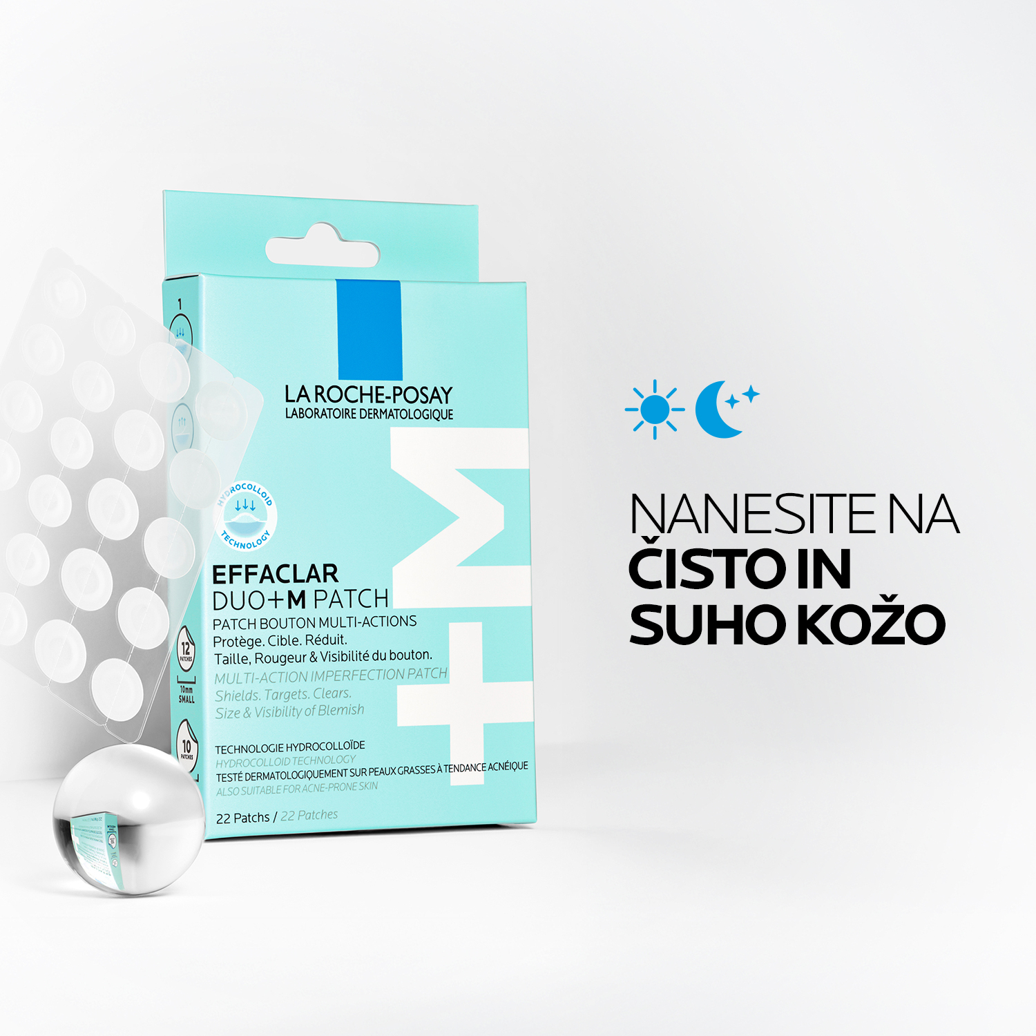 Effaclar Duo+M večnamenski obliži proti nepravilnostim – La Roche-Posay, 22 obližev