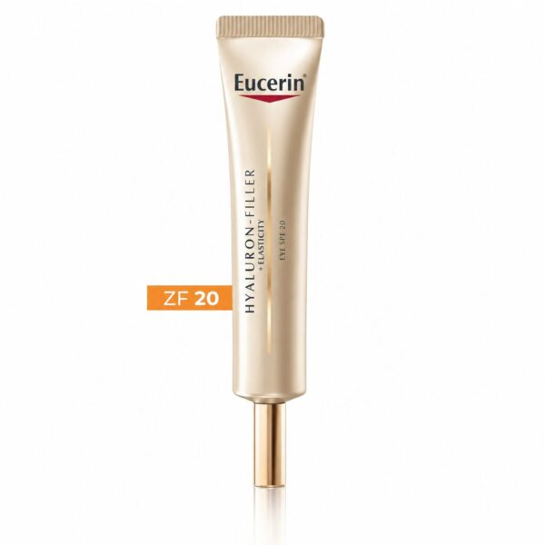 Eucerin Hyaluron-Filler + Elasticity krema za okrog oči ZF 20, 15 ml
