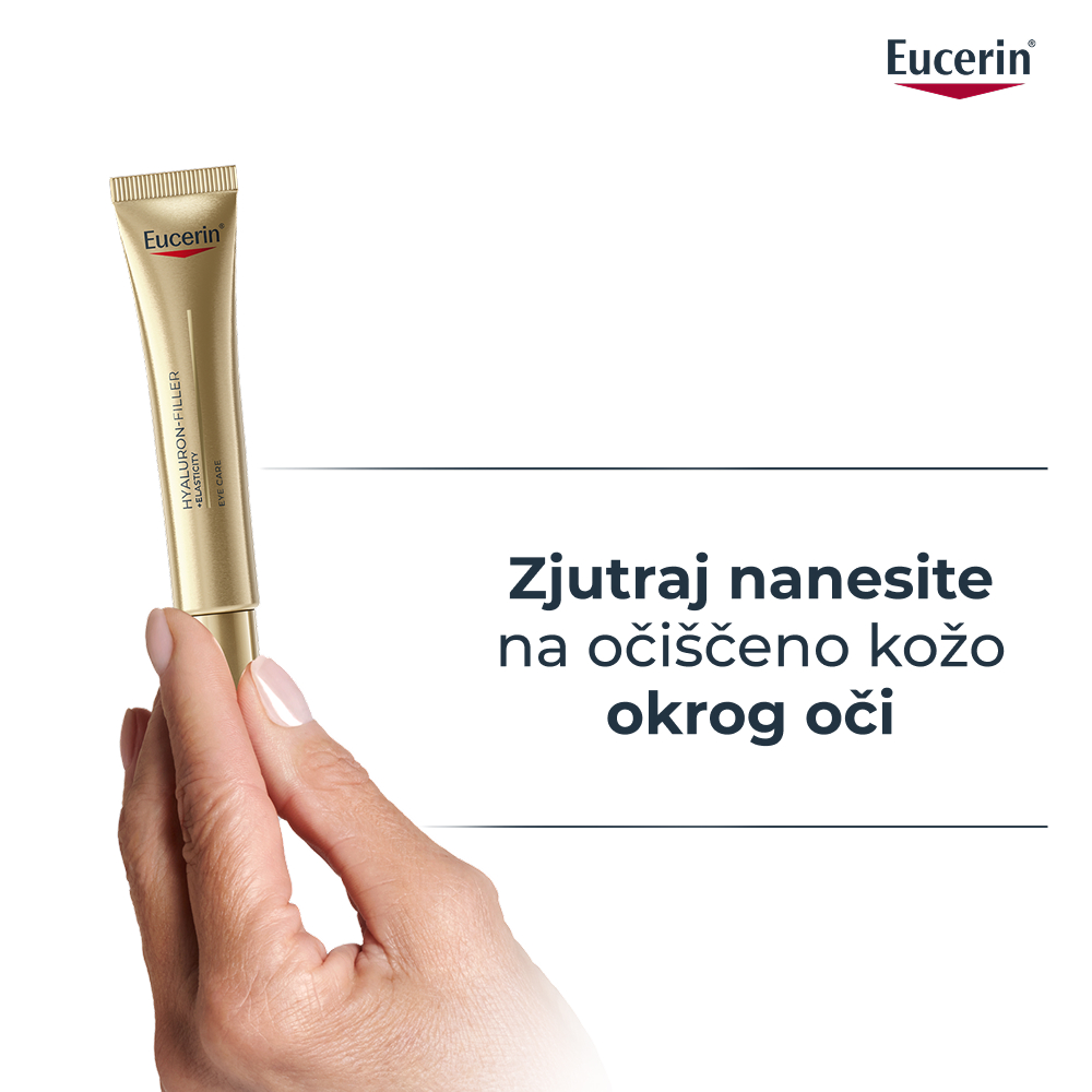 Eucerin Hyaluron-Filler + Elasticity krema za okrog oči, 15 ml