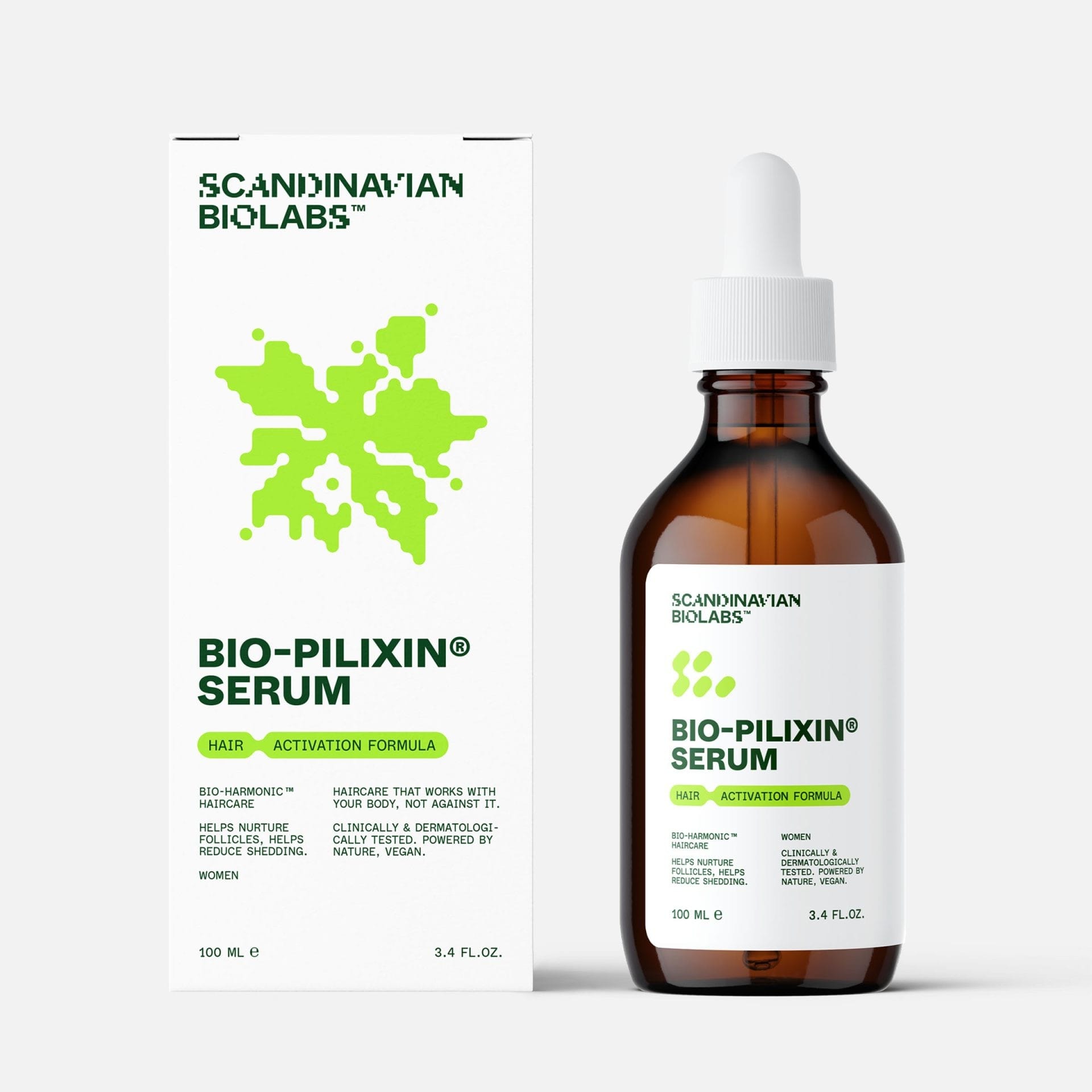 Bio-Pilixin 3-stopenjska rutina za ženske: šampon (250 ml) + balzam (250 ml) + serum (100 ml)