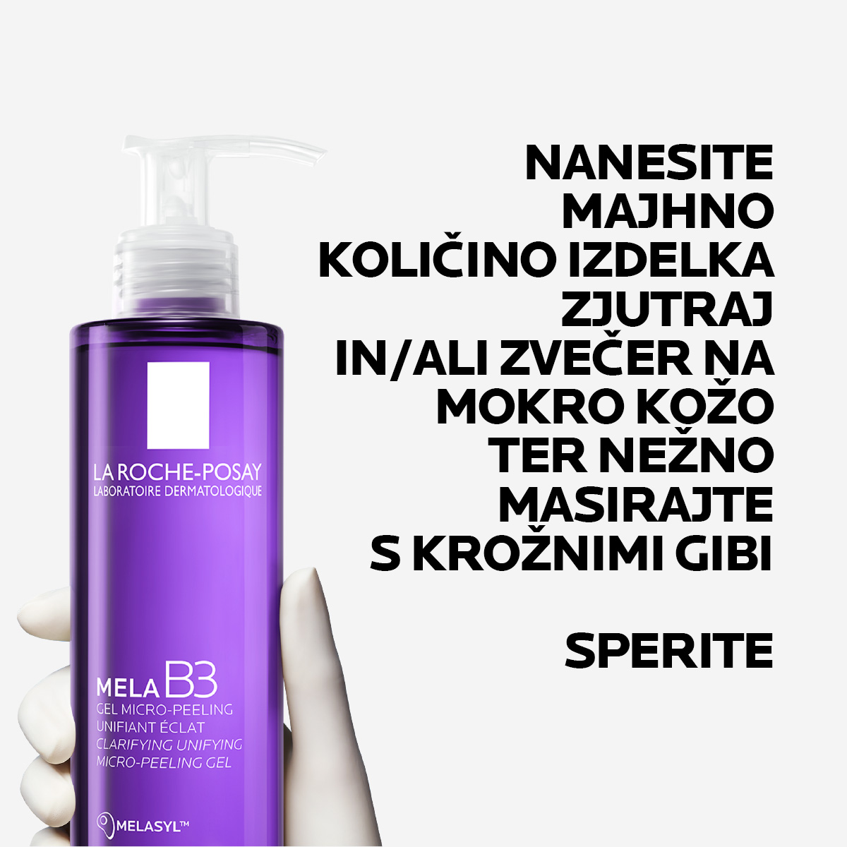 LRP Mela B3 mikro piling gel proti temnim lisam, 200 ml
