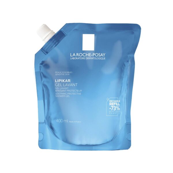 Lipikar Gel Lavant gel za prhanje za občutljivo in suho kožo – La Roche-Posay, 400 ml refill